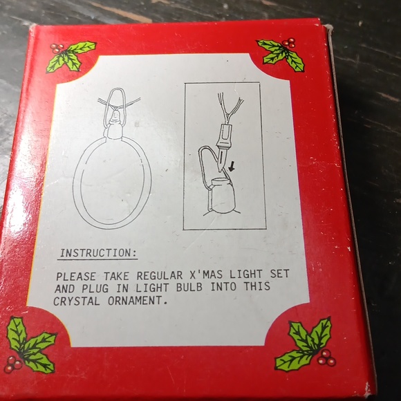 Vintage Emson Lighted Crystal Tree Decorations - Picture 7 of 7